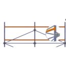 Krysstag for pallereol - esktra sikring