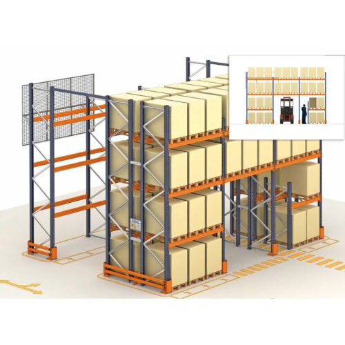 Pallerol med gjennomgang