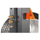 INVENTECH Hjulløfter, detalj med lufttilkoplinger, 1x inn 2x ut.